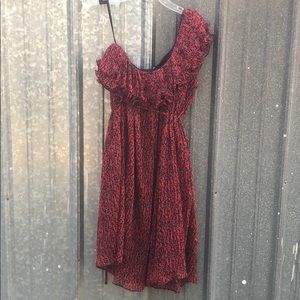 One shoulder Ark & Co. Women's small holiday dress